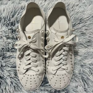 Stuart Weitzman, Goldie Convertible Sneaker - Size 9.5